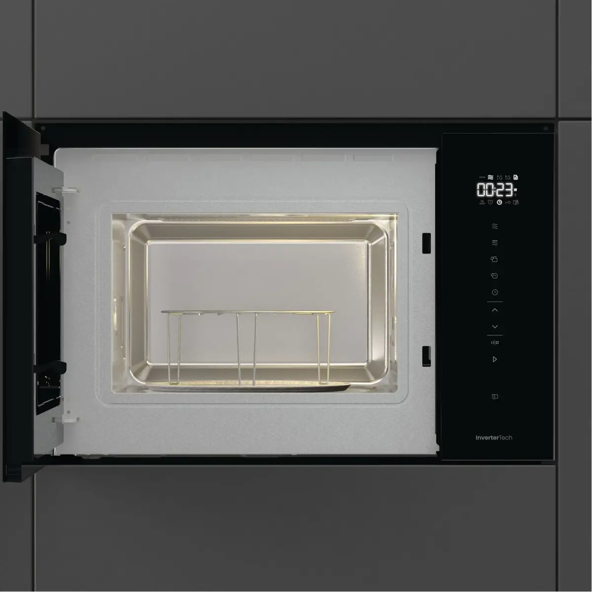 HISENSE BIM325GI63DBG built-in grill microwave Photo 5