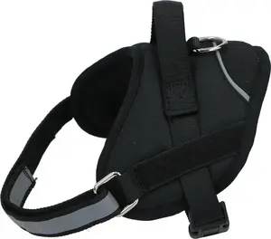 Dog Harness Techonic size M 50–62 cm adjustable, black