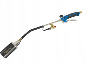 Gas Roofing Torch GEKO PROFI 60 mm nozzle, 70 cm lance, 5 m hose, regulator