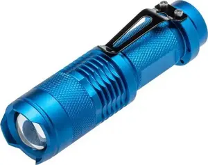 Фонарь högert technik HT1E424 карманный алюминиевый 1×AA / 1×14500 3.7В (без аккумулятора) 5W 250 лм IP20 200 м