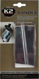 Exhaust Heat Insulation Band K2 B305, 100 cm, flexible muffler wrap for thermal protection