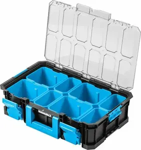 Tool organizer cover by högert technik model HT7G503 with polycarbonate lid and removable compartments