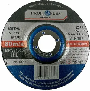 Grinding Disc Silver 125×6.0 mm, brand Silver, model 10189