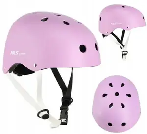 Protective Helmet Nils Extreme MTW001 Purple Size M (55–58 cm)