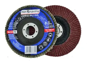 Flap Disc Silver PROFI-FLEX 125 mm P80, model 10073, brand Silver