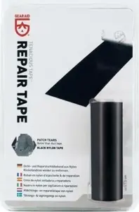 Repair tape Gear Aid Tenacious Tape — black nylon patch tape for fabric and gear repair