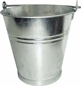Galvanized Bucket with Handle 15 L — No name 32-20