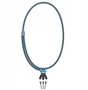 Crossbody Mobile Strap Peak Design Mobile Crossbody Multi-Strap Ocean – adjustable phone sling, quick-release anchors