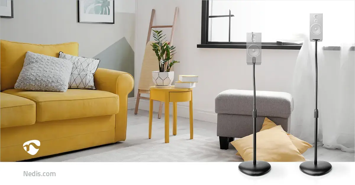 Nedis SPMT2750BK speaker stand Photo 12