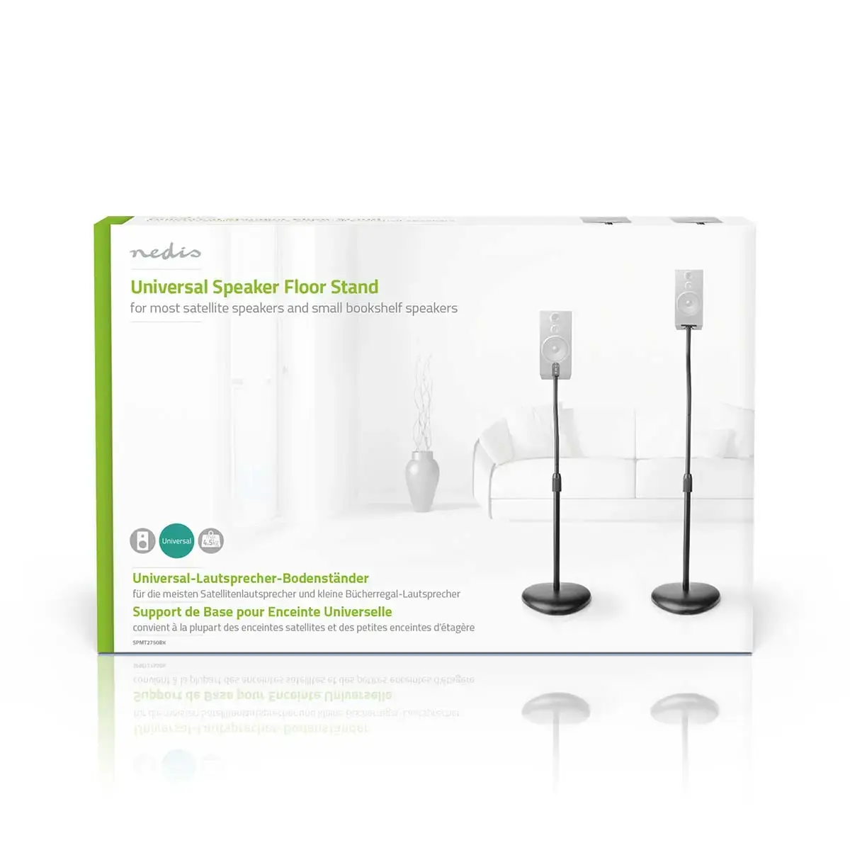 Nedis SPMT2750BK speaker stand Photo 13
