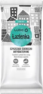 Antibakteriālas vannas istabas salvetes Luba LUBA_Ściereczki 32 gab. — tīrīšanai un dezinfekcijai