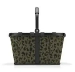 Корзина для покупок Reisenthel carrybag Black/Brown, алюминиевая рама, полиэстер, 22 л, 480×280 мм