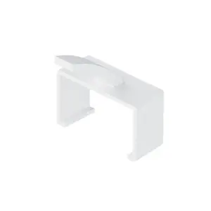 Lanview LVT-FLEX-W Klipši Slim & Bendable sērijai balta plastmasa 150 mm 20 gab.