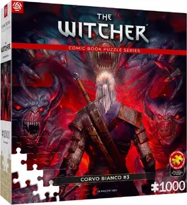 Puzle, cenega publishing Good Loot Comic Book Puzzle: The Witcher Corvo Bianco, 1000 gab.
