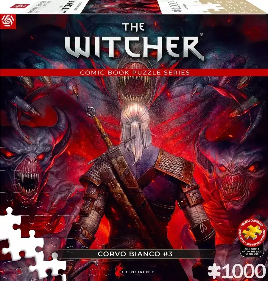 cenega publishing Good Loot Comic Puzzle: The Witcher Corvo Bianco Photo 2