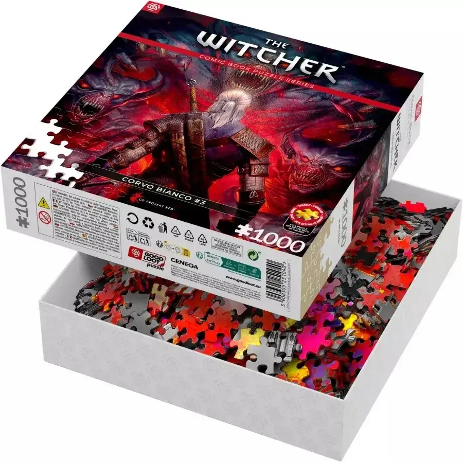 cenega publishing Good Loot Comic Puzzle: The Witcher Corvo Bianco Photo 4
