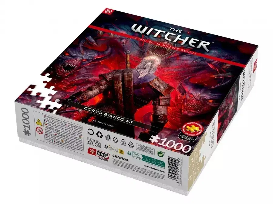 cenega publishing Good Loot Comic Puzzle: The Witcher Corvo Bianco Photo 5