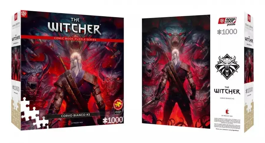 cenega publishing Good Loot Comic Puzzle: The Witcher Corvo Bianco Photo 6