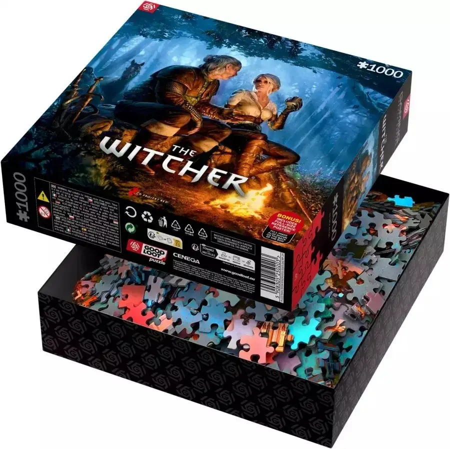 Пазл cenega publishing The Witcher: Путешествие Цири, 1000 шт. Photo 3