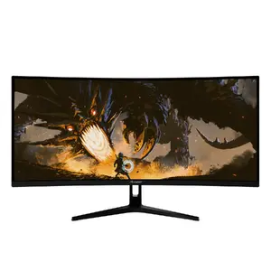 Curved monitor Arozzi Nova 34" (86.4 cm) VA LED 3440×1440 21:9 1 ms Built-in speakers VESA Black