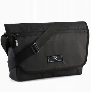 PUMA Deck Messenger 091871-01 — messenger soma, unisex, kompakta ikdienas nēsāšanai