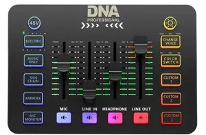 Mixer DNA Professional SC ONE analog voice changer mixer with built-in sound effects