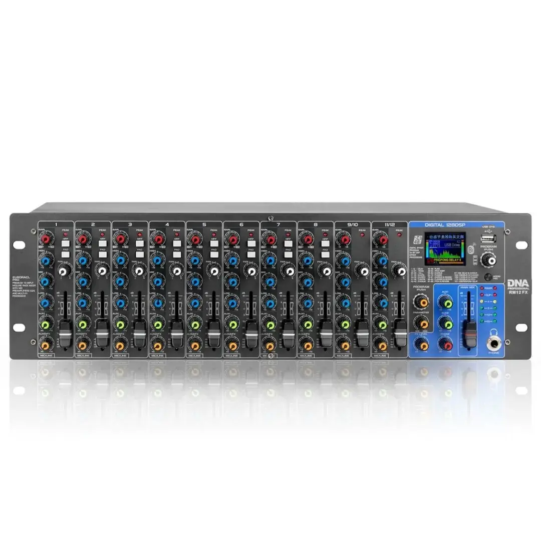 DNA Professional RM12 FX аналоговый микшер — 12 каналов Photo 3