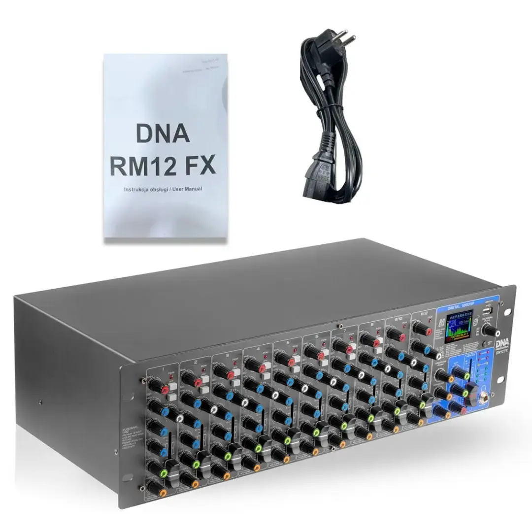 DNA Professional RM12 FX аналоговый микшер — 12 каналов Photo 4
