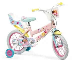Детский велосипед Toimsa 12" модель 1265 — дизайн Barbie, колёса 12", для малышей