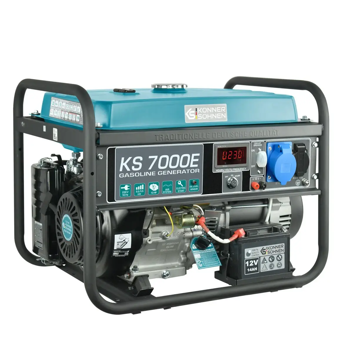 Könner & Söhnen KS 7000E petrol generator 5000 W Photo 2