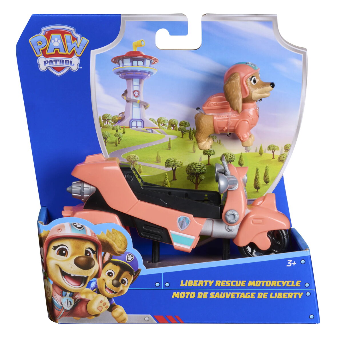 Rotaļlietu motocikls PAW Patrol Liberty Rescue