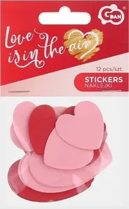 Self-adhesive stickers GoDan 'Love is in the air...' 12 pcs
