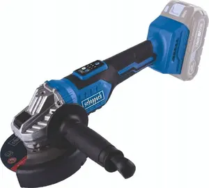 Угловая шлифмашина Scheppach BC-AG125-X 20V аккумуляторная, кожух для диска 125 мм