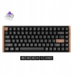 Механическая беспроводная клавиатура Keychron K8 HE K8H-F1 — раскладка US, переключатели Gateron Magnetic Nebula, угольно‑чёрная