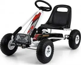 Milly Mally Jeździk Gokart Thor Biały