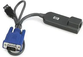HP KVM CAT5 USB интерфейсный кабель MPN 336047B21 Photo 2