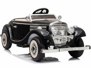 Каталка-электромобиль LEAN Cars 7723 — детская качалка/каталка, чёрный, световые эффекты, на батарейках