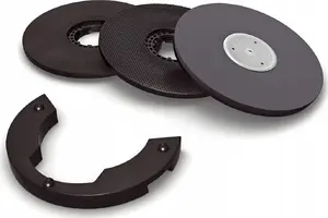 Floor sanding kit Menzer for MENZER ESM 406 — 12.5 kg weight, sanding plates for pads, abrasive paper, hook-and-loop