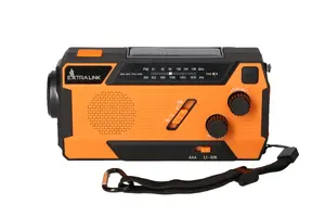 Emergency Solar Radio Extralink SR-4000 with Dynamo, 4000mAh Powerbank and SOS Flashlight