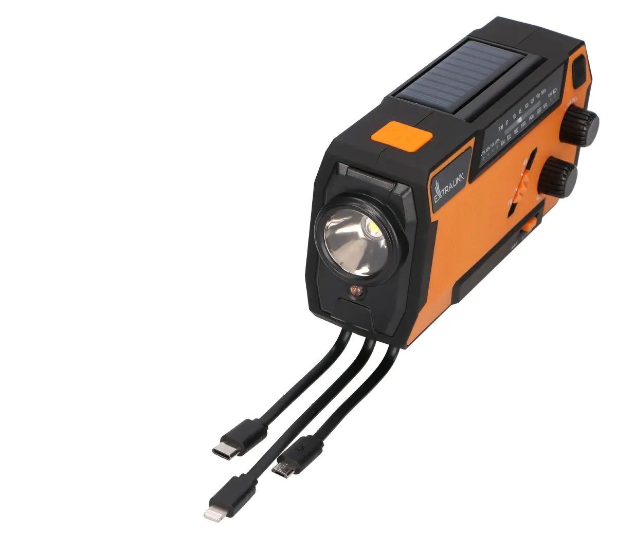 Extralink SR-4000 avārijas saules radio Photo 3