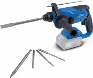 Perforators Scheppach BC-RHD230-X 20V — korpuss (bez akumulatora, 20 V)