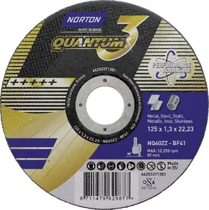 Cutting Disc Norton Clipper Quantum-3 66253371351 (abrasive cutting wheel)
