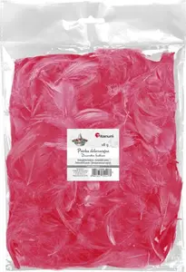 Feather Duster Refill Titanum Piórka puch 16g red