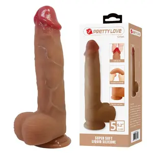 Realistic Dildo with Suction Cup, Pretty Love ORTON, Length 23.5 cm, Diameter 4.9 cm