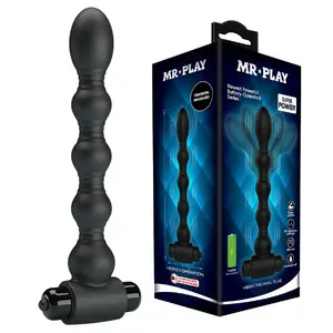 Anal plug massager MR PLAY D-245187 — vibrating anal stimulator, compact personal massager