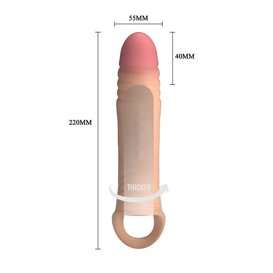 Penis sleeve with vibration pretty love D-245216 Photo 8