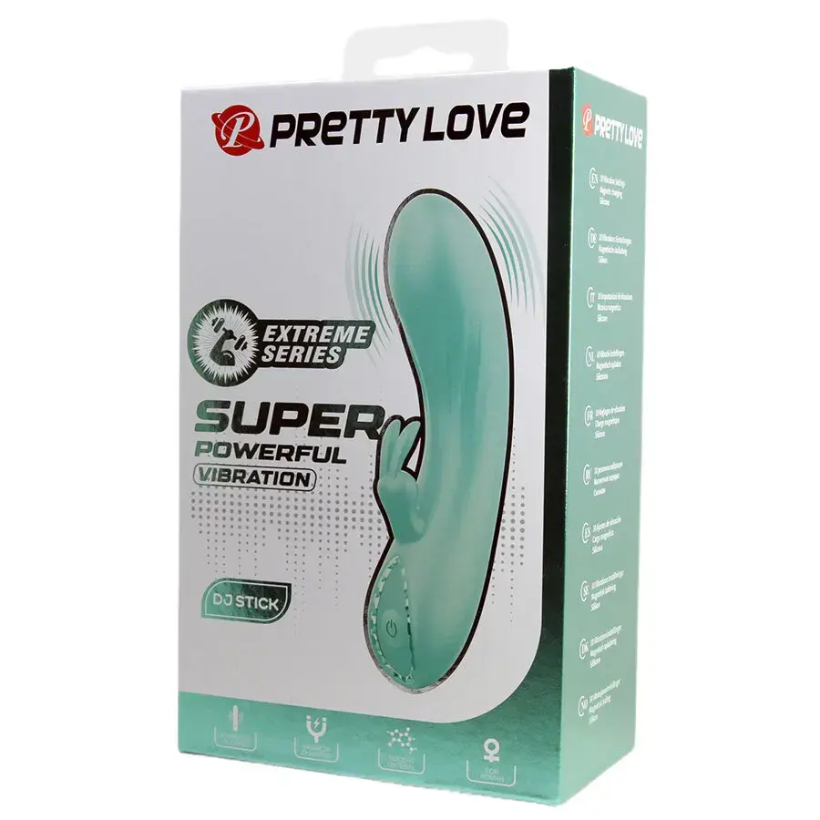 Вибратор Pretty Love DJ Stick G-Spot Turquoise Photo 10