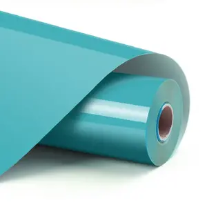 Heat transfer vinyl roll LOKLiK SG-HTV-1607-US-L-B2B — smooth blue 305 mm × 1800 mm