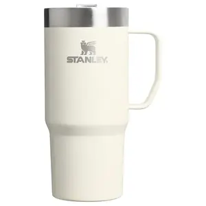 Ceļojumu krūze Stanley Suburban 470 ml Krēmkrāsas ar nerūsējošā tērauda vāku