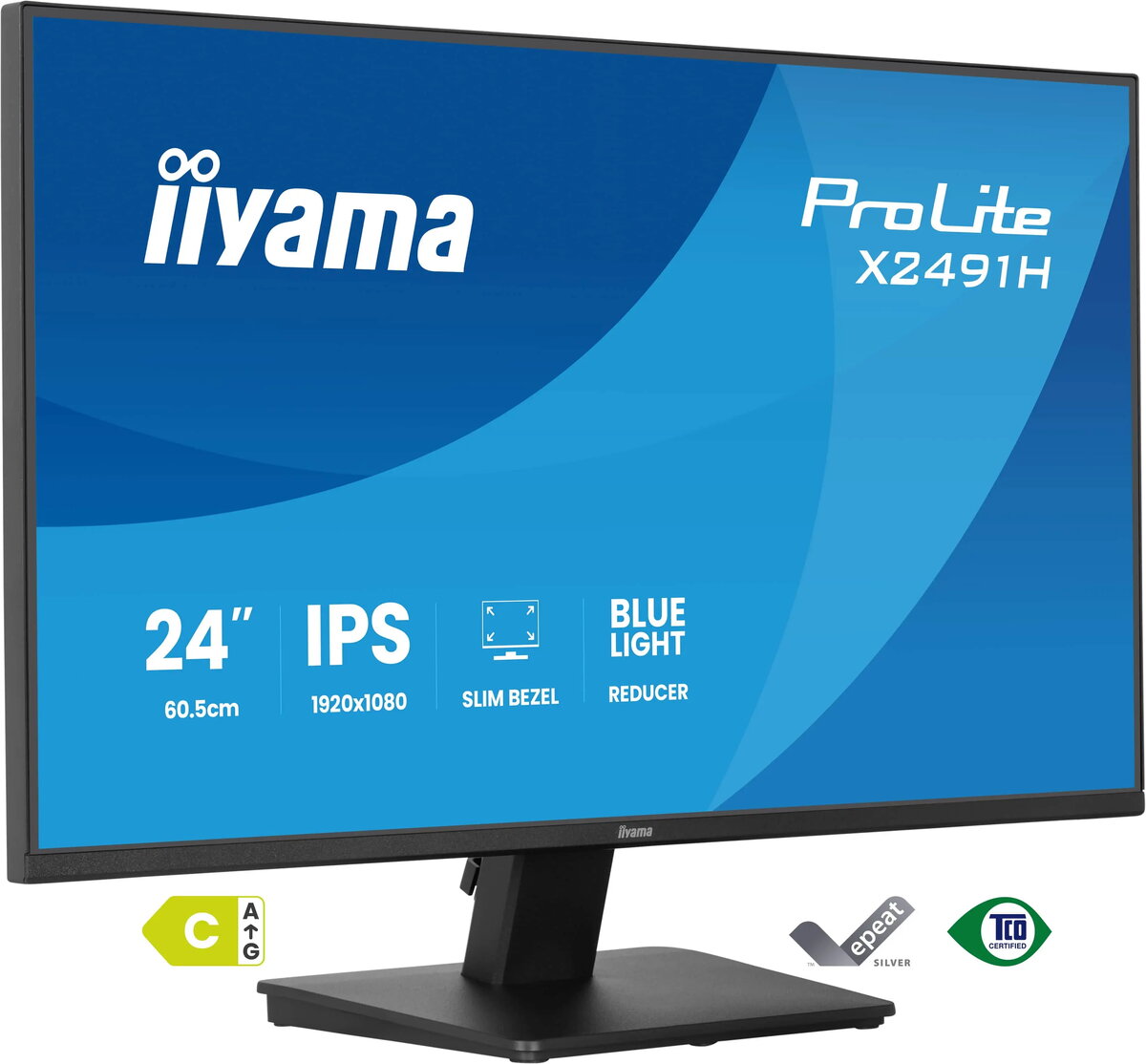Datora monitors iiyama ProLite X2491H-B1 23